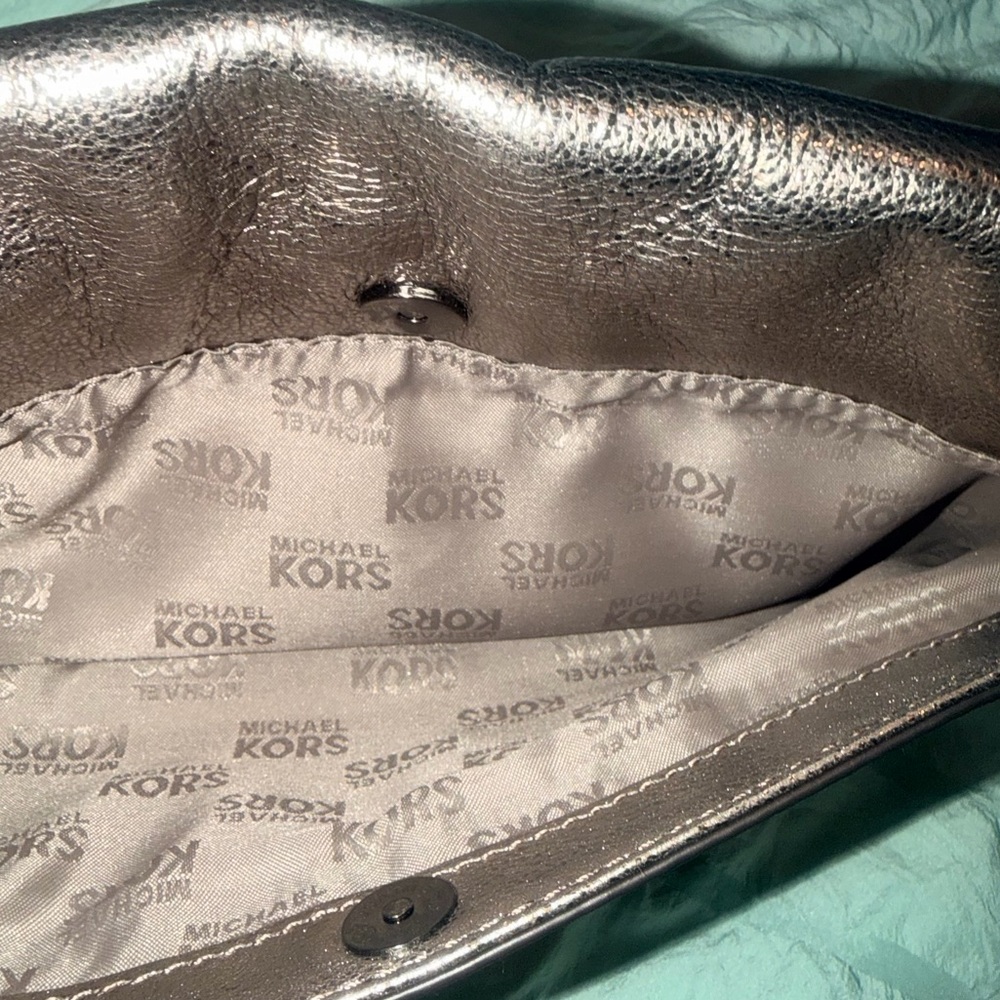 Michael Kors Jet Set Convertible Chain Bag In Metallic Rose Gold - Picture 7 of 12